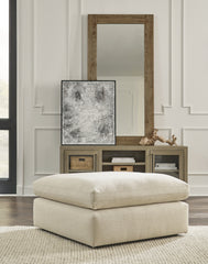 Leasing Furniture - Ashley Furniture - Elyza Living Room - Oversized Accent Ottoman / Linen - 1000608