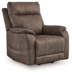 Leasing Furniture - Ashley Furniture - Crestmeade Living Room - Power Lift Recliner / Fossil - 1350312