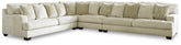 Leasing Furniture - Ashley Furniture - Rawcliffe Sectional - LAF 3-Piece Sectional / Parchment - 19604S1