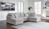 Leasing Furniture - Ashley Furniture - Gabyleigh Sectional - LAF 2-Piece Sectional with Chaise / Nickel - 20904S1