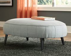 Leasing Furniture - Ashley Furniture - Hollyann Living Room - Oversized Accent Ottoman / Gray - 2440208