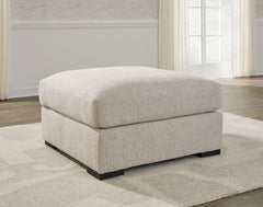 Leasing Furniture - Ashley Furniture - Ballyton Living Room - Oversized Accent Ottoman / Sand - 2510208