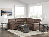 Leasing Furniture - Ashley Furniture - WillowBend Sectional - RAF 2-Piece Sectional / Umber - PC27705S1