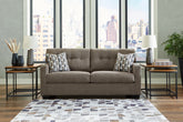 Leasing Furniture - Ashley Furniture - Mahoney Living Room - Full Sofa Sleeper / Chocolate - 3100536