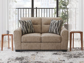 Leasing Furniture - Ashley Furniture - Olten Living Room - Ottoman / Graphite - 3130514