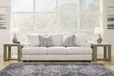 Leasing Furniture - Ashley Furniture - Brebryan Living Room - Ottoman / Flannel - 3440114