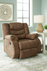 Leasing Furniture - Ashley Furniture - Partymate Living Room - Rocker Recliner / Brindle - 3690225