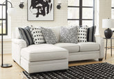 Leasing Furniture - Ashley Furniture - Huntsworth Sectional - RAF 2-Piece Sectional with Chaise / Dove Gray - 39702S1