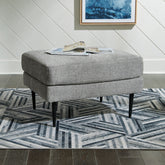 Leasing Furniture - Ashley Furniture - Hazela Living Room - Loveseat / Charcoal - 4110235