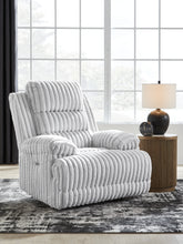 Leasing Furniture - Ashley Furniture - Rhines Falls Living Room - Zero Wall Power Recliner / Alloy - PC4280406