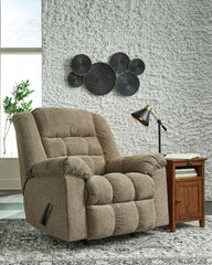 Leasing Furniture - Ashley Furniture - Kegler Living Room - Rocker Recliner / Putty - 4450425