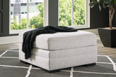 Leasing Furniture - Ashley Furniture - Koralynn Living Room - Oversized Accent Ottoman / Stone - 5410208