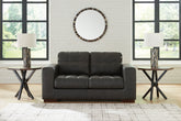 Leasing Furniture - Ashley Furniture - Luigi Living Room - Chair and a Half / Thunder - 5650623