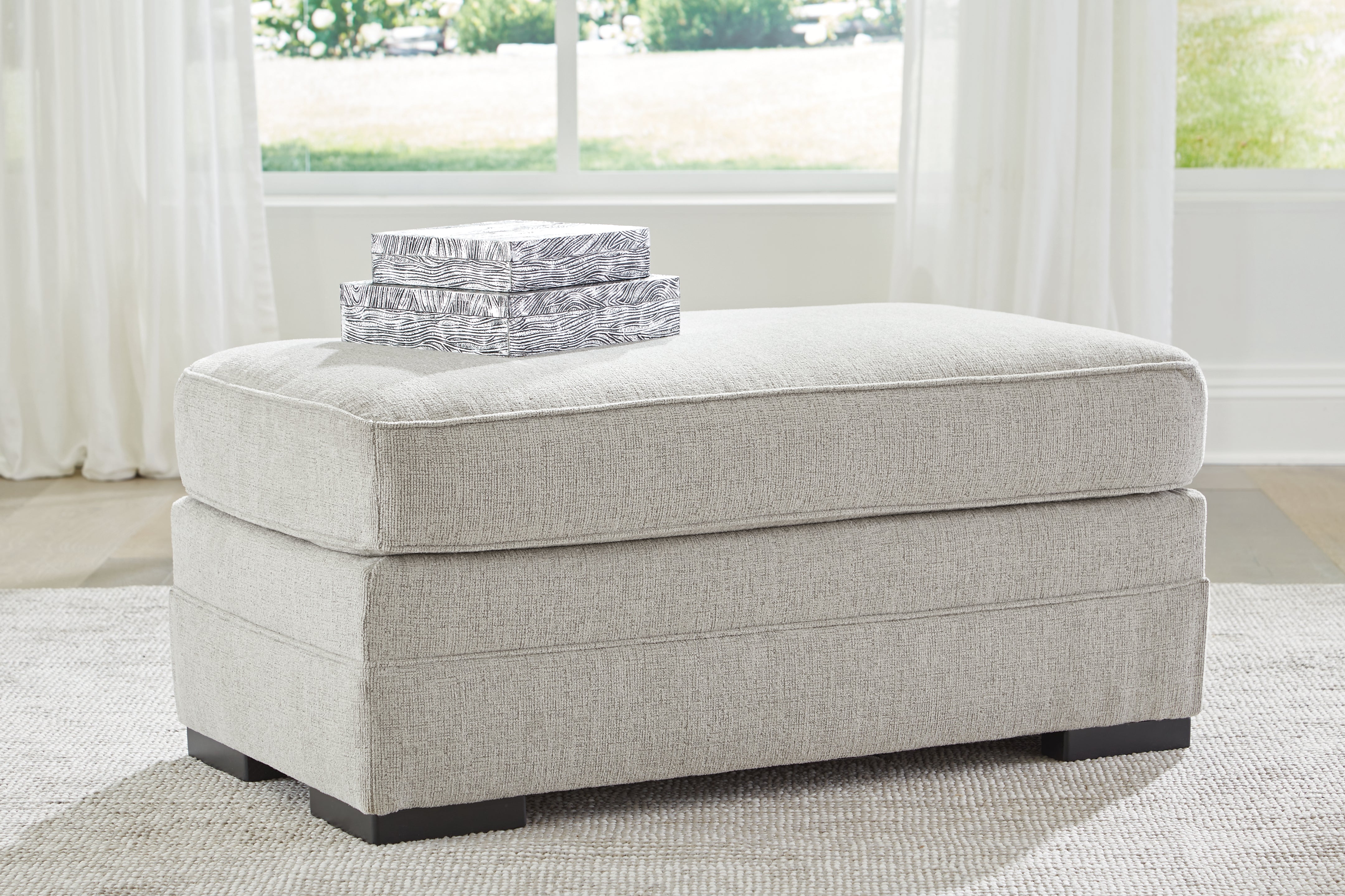 Leasing Furniture - Ashley Furniture - Eastonbridge Living Room - Ottoman / Shadow - 5660314