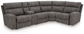 Leasing Furniture - Ashley Furniture - Next-Gen DuraPella Sectional - 4-Piece Power Reclining Sectional / Sand - 61004S4