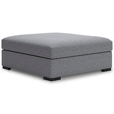 Leasing Furniture - Ashley Furniture - Bealton Living Room - Oversized Accent Ottoman / Salt and Pepper - 6130508