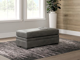 Leasing Furniture - Ashley Furniture - Lofton-Pike Living Room - Oversized Accent Ottoman / Shadow - PC6161008