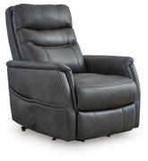 Leasing Furniture - Ashley Furniture - Strawbill Living Room - Power Lift Recliner / Sapphire - 6391012
