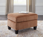 Leasing Furniture - Ashley Furniture - Amity Bay Living Room - Ottoman / Clay - 6720414