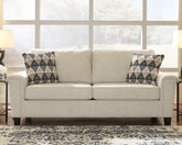 Leasing Furniture - Ashley Furniture - Abinger Living Room - Loveseat / Smoke - 8390535