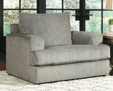 Leasing Furniture - Ashley Furniture - Soletren Living Room - Swivel Accent Chair / Stone - 9510444