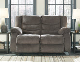 Leasing Furniture - Ashley Furniture - Tulen Living Room - Reclining Sofa / Gray - 9860688