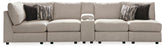 Leasing Furniture - Ashley Furniture - Kellway Sectional - 7-Piece Sectional / Bisque - 98707S5