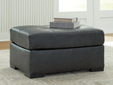Leasing Furniture - Ashley Furniture - Brindley Pier Living Room - Oversized Accent Ottoman / Fog - 9950308