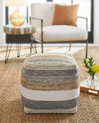 Leasing Furniture - Ashley Furniture - Josalind Pouf - Pouf / Multi - A1000935
