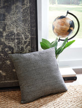Leasing Furniture - Ashley Furniture - Edelmont Pillows - Pillow / Black/Linen - A1000962P