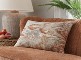 Leasing Furniture - Ashley Furniture - Aprover Pillows - Pillow / Rust/Gray/White - A1001040P