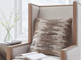 Leasing Furniture - Ashley Furniture - Nealton Pillows - Pillow / Brown/White - A1001050P