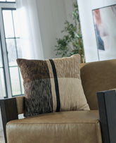 Leasing Furniture - Ashley Furniture - Adrielton Pillows - Pillow / Black/Brown/Tan - A1001065P