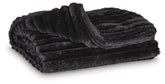 Leasing Furniture - Ashley Furniture - Alsonwell Throw (Set of 3) - Throw (3/CS) / Black - A1001083