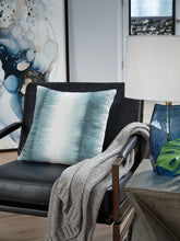 Leasing Furniture - Ashley Furniture - Elonwich Pillows - Pillow / Teal/White - A1001106P