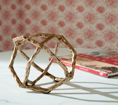 Leasing Furniture - Ashley Furniture - Laddington Sculpture - Sculpture / Antique Brass Finish - A2000670S