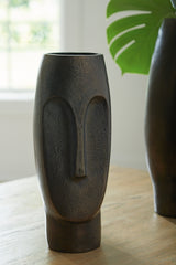 Leasing Furniture - Ashley Furniture - Elanman Vase - Vase / Antique Bronze - A2000693