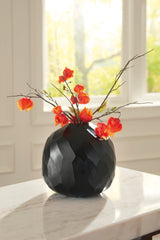 Leasing Furniture - Ashley Furniture - Ryanford Vase - Vase / Black - A2000717