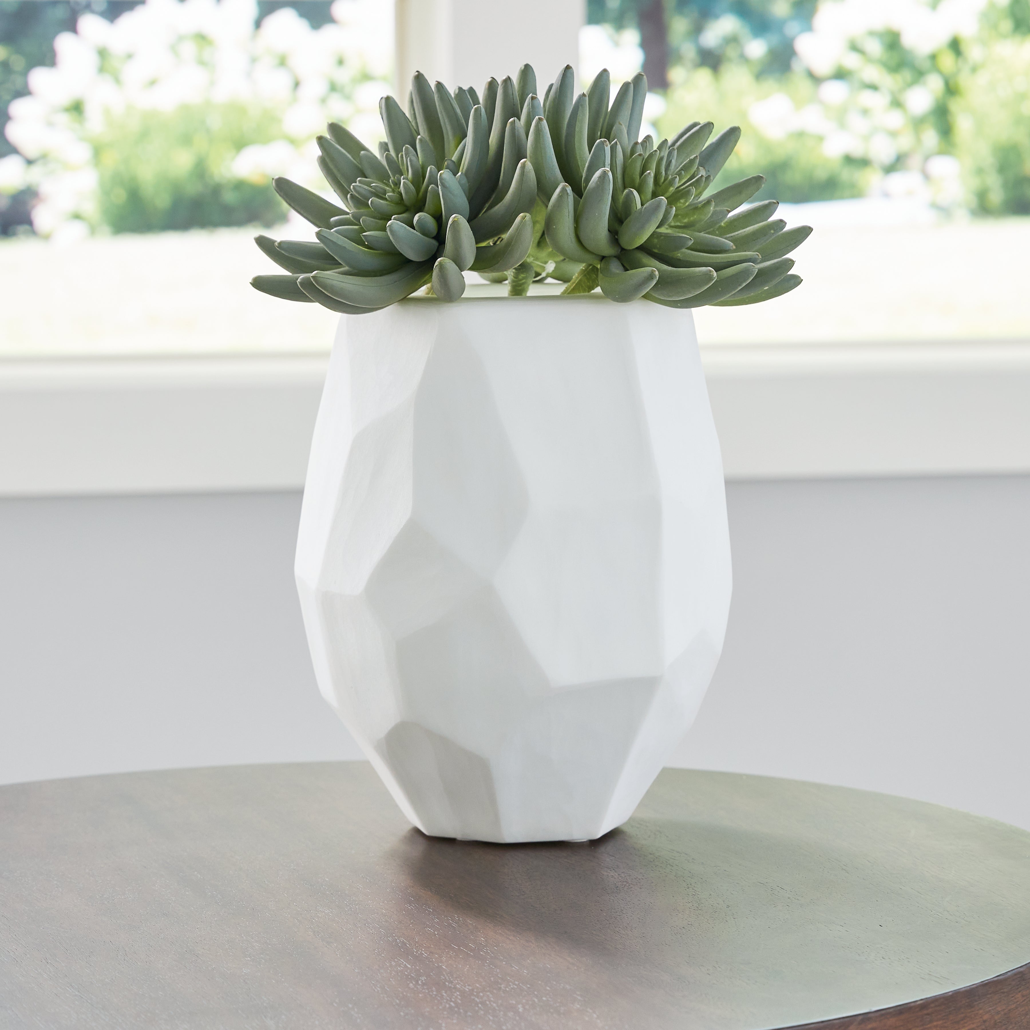 Leasing Furniture - Ashley Furniture - Karenton Vase - Vase / White - A2000721