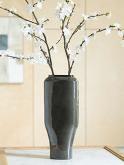 Leasing Furniture - Ashley Furniture - Kierlain Vase - Vase / Gray/Black - A2000809