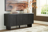 Leasing Furniture - Ashley Furniture - Farrelmore Accent Cabinet - Accent Cabinet / Black - A4000659