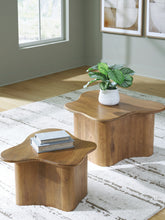 Leasing Furniture - Ashley Furniture - Abeford Accent Coffee Table (Set of 2) - Accent Cocktail TBL Set (Set of 2) / Brown - A4000711