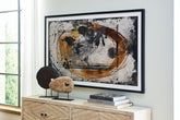 Leasing Furniture - Ashley Furniture - Clefting Wall Decor - Wall Art / Black/Caramel/Tan - A8000374