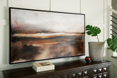 Leasing Furniture - Ashley Furniture - Drewland Wall Decor - Wall Art / Black/Brown/Orange - A8000375