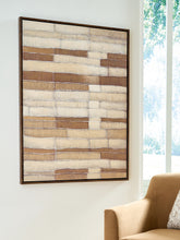 Leasing Furniture - Ashley Furniture - Kalanmore Wall Decor - Wall Art / Brown/Tan/White - A8000460