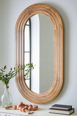 Leasing Furniture - Ashley Furniture - Daverly Mirror - Accent Mirror / Brown - A8010326