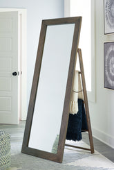 Leasing Furniture - Ashley Furniture - Dirkins Mirror - Floor Mirror / Brown - A8010343