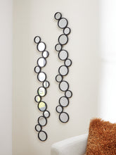 Leasing Furniture - Ashley Furniture - Vinler Mirror - Accent Mirror Set (Set of 2) / Black - A8010353