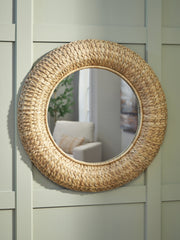 Leasing Furniture - Ashley Furniture - Briggsburg Mirror - Accent Mirror / Natural - A8010437