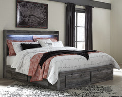 Leasing Furniture - Ashley Furniture - Baystorm Bedroom - Dresser and Mirror / Gray - B221B30